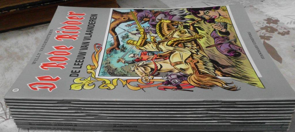 lotje rode ridder los te koop, Meerdere stripboeken, Verzenden, Gelezen, Willy Vandersteen