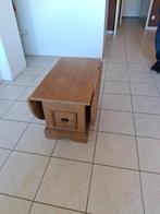 opvouwbare woonkamertafel, Ophalen, Gebruikt, Ovaal, Overige houtsoorten