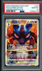 Lucario VSTAR PSA 10 - SWSH291 - Sword & Shield Promo 2023, Ophalen of Verzenden, Zo goed als nieuw, Losse kaart
