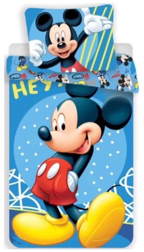 Mickey Mouse Dekbedovertrek 140 x 200 cm - It's Me, Kinderen en Baby's, Kinderkamer | Beddengoed, Nieuw, Dekbedovertrek, Blauw