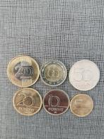 Hongarije. Munten 5 + 10 + 20 + 50 + 100 + 200 = Jaar 2025., Ophalen of Verzenden, Hongarije, Losse munt