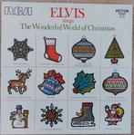 Vinyle 33T Elvis Presley The wonderful Word of Christmas, Ophalen of Verzenden, Gebruikt