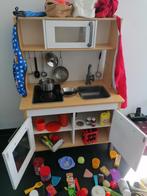 Keukentje + accessoires kind, Ophalen, Zo goed als nieuw, Hout, Speelkeuken