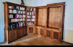 Très belle bibliothèque, Bois massif, Avec porte(s), Comme neuf, 200 cm ou plus