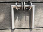 5 Moderne inox deurklinken, Ophalen, Nieuw, Inox, Klink of Kruk