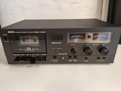 Akai GXC-725D GXC 725D, Audio, Tv en Foto, Cassettedecks, Enkel, Akai, Tape counter, Ophalen of Verzenden