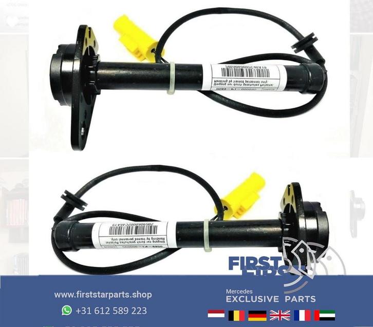 Mercedes MOTORKAP CRASH PINNEN SET A B C CLA CLS E G GLA GLC, Auto-onderdelen, Elektronica en Kabels, Mercedes-Benz, Gebruikt