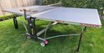 Tafeltennistafel met batjes, Sport en Fitness, Tafeltennis, Ophalen, Zo goed als nieuw, Tafel Outdoor, Inklapbaar