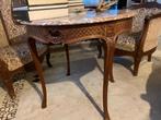 Luikse salontafel met marmer blad., Antiek en Kunst, Ophalen