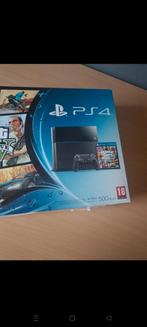 Playstation 4 - 500GB + game Gran theft auto five, Met games, Ophalen of Verzenden, Zo goed als nieuw, Zonder controller
