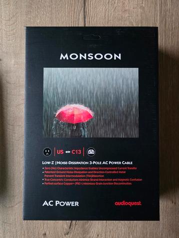 Audioquest monsoon 2 meter  beschikbaar voor biedingen