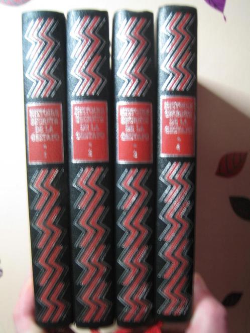 HISTOIRE SECRETE DE LA GESTAPO. 4 VOLUMES. Jean DUMONT., Livres, Guerre & Militaire, Comme neuf, Deuxième Guerre mondiale, Enlèvement ou Envoi