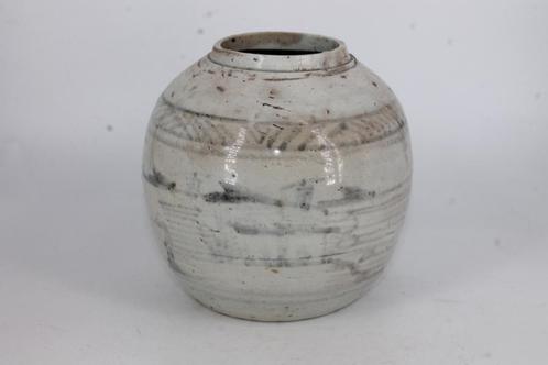 Kleine 19e eeuwse celadon gemberpot, Antiek en Kunst, Antiek | Keramiek en Aardewerk, Ophalen of Verzenden