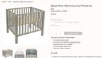 Parc bébé Quax couleur taupe - valeur 230 €, Enfants & Bébés, Parcs, Enlèvement, Comme neuf, Roulettes