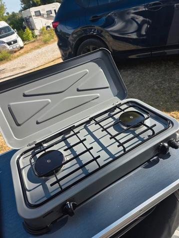 Gimeg duo grill 2 gaspitten, bocamp universele windscherm beschikbaar voor biedingen