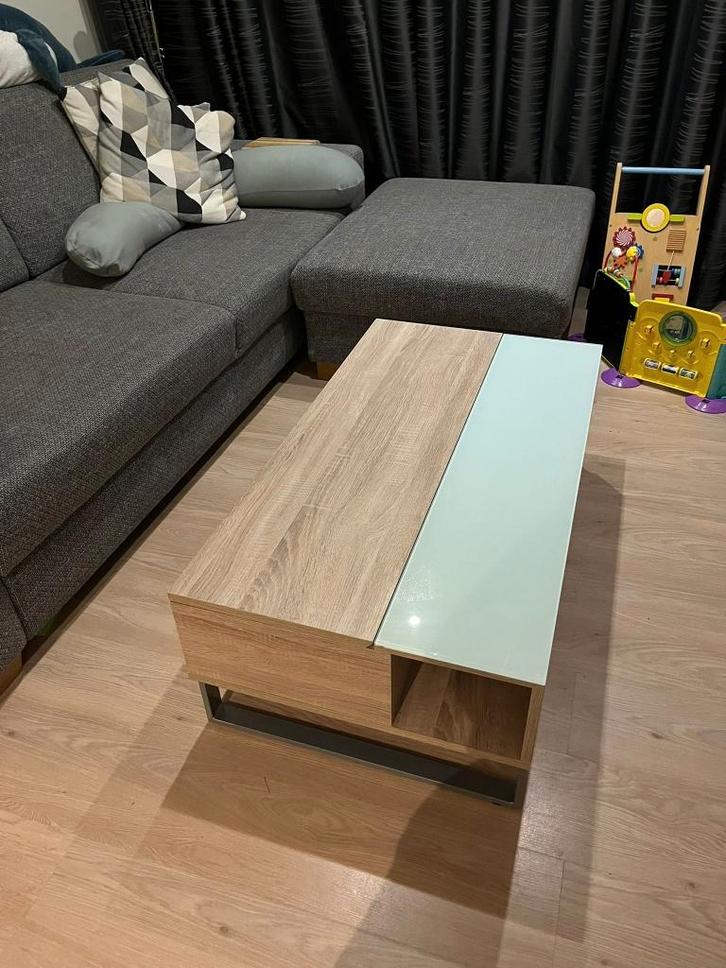 Table basse Archie avec système de levage, Maison & Meubles, Tables | Tables de salon, Utilisé, Moins de 50 cm, 100 à 150 cm, 50 à 100 cm