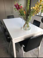 Tafel, Huis en Inrichting, Tafels | Eettafels, Ophalen, Gebruikt, 50 tot 100 cm, Vijf personen of meer