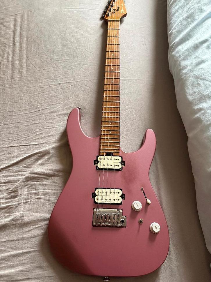 Charvel Pro-Mod DK24 HH 2PT CM, Muziek en Instrumenten, Snaarinstrumenten | Gitaren | Elektrisch, Zo goed als nieuw, Overige merken