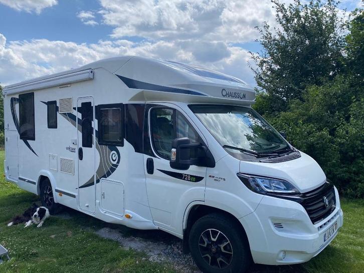 Chausson Welcome 728EB, Caravans en Kamperen, Mobilhomes, Particulier, tot en met 5, Half-integraal, Chausson, Fiat, Diesel, Handgeschakeld