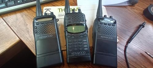 3 Kenwood porto's, Telecommunicatie, Portofoons en Walkie-talkies, Gebruikt, Portofoon of Walkie-talkie, 15 km of meer, Ophalen of Verzenden