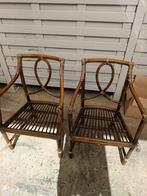 2 rotan stoelen MC guier, Tuin en Terras, Ophalen, Rotan