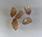 Zakje met 5 Citrien of Rookkwarts kristallen - 20gram totaal, Ophalen of Verzenden