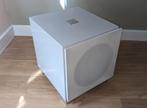 REL T/9i subwoofer in glanzend wit, in doos, Audio, Tv en Foto, Luidsprekerboxen, Ophalen of Verzenden, Gebruikt, Subwoofer