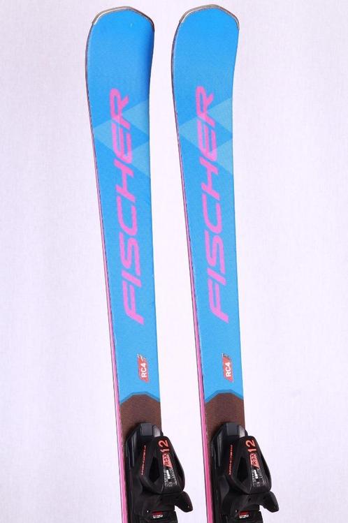 157 cm ski's FISCHER RC4 THE CURV CTX 2022, blue/pink, grip, Sport en Fitness, Skiën en Langlaufen, Gebruikt, Ski's, Ski, Fischer
