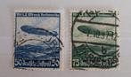 1936 Deutsche Reich Luftpost, Zeppelin, complete serie, Postzegels en Munten, Ophalen of Verzenden, Duitse Keizerrijk, Gestempeld