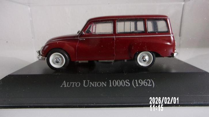 DKW AUTO UNION BREAK 1000 "S" 62.1/43 SALVAT NEUVE,VITRINE, Hobby en Vrije tijd, Modelauto's | 1:43, Nieuw, Auto, Overige merken