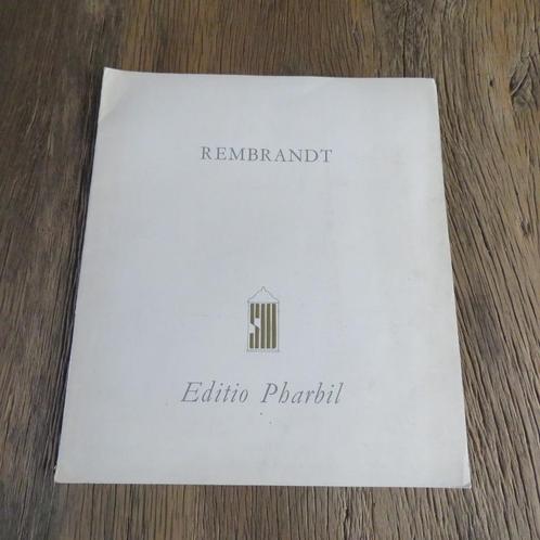 Etsen Rembrandt Editio Pharbil 1969 kunstmap, Antiek en Kunst, Kunst | Etsen en Gravures, Ophalen of Verzenden