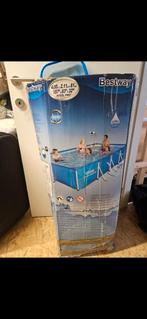 Bestway zwembad 4m x 2,11m x 81cm en toebehoren, Tuin en Terras, Zwembaden, Ophalen, Gebruikt