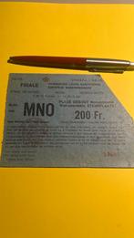 Ticket finale Valence Arsenal 1980 europa cup Brussel, Verzenden, Gebruikt