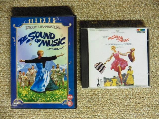 The Sound of Music cd (soundtrack) + dvd (de Film) = 10 euro, Cd's en Dvd's, Dvd's | Klassiekers, Zo goed als nieuw, Overige genres