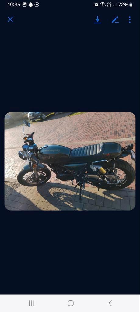 Cafe racer 125cc, Motoren, Overige Motoren, Ophalen
