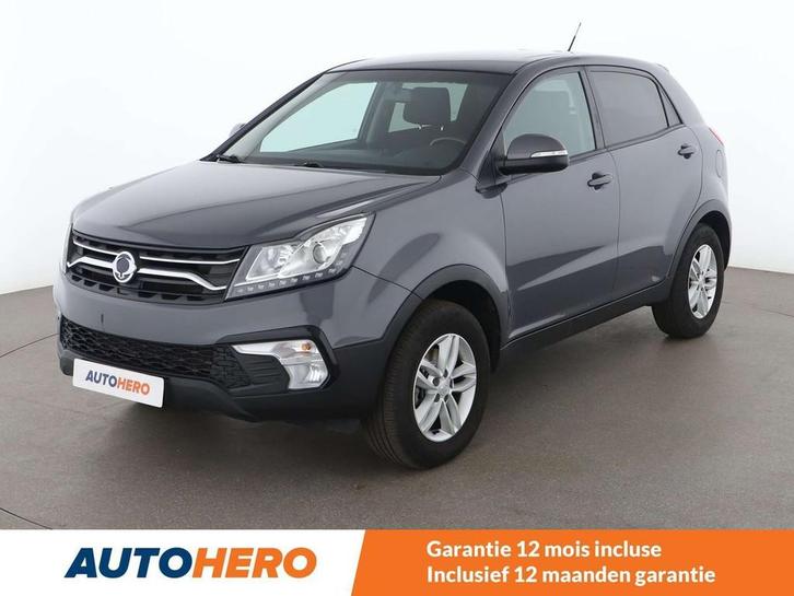 SsangYong Korando 2.0 Crystal 4x2 (bj 2018), Auto's, SsangYong, Te koop, Korando, ABS, Airbags, Airconditioning, Apple Carplay