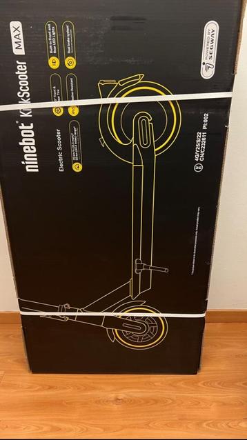 Ninebot KickScooter MAX — Nouveau dans sa boîte, Enlèvement, Neuf, Step électrique (E-scooter), Ninebot segway