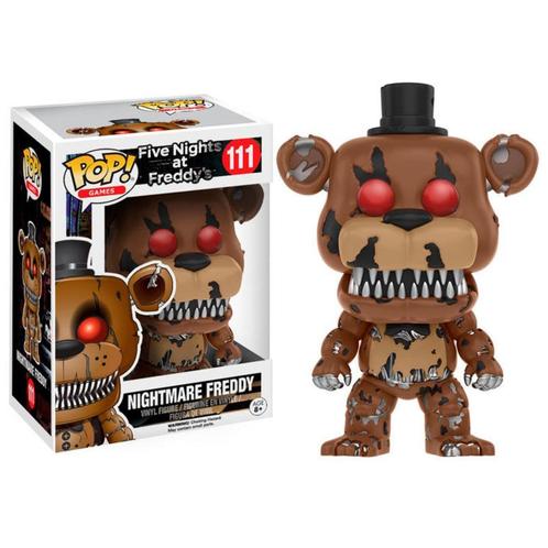 Funko POP Five Nights at Freddy's - Nightmare Freddy (111), Collections, Jouets miniatures, Neuf, Envoi