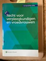 Recht voor verpleegkundigen en vroedvrouwen, Ophalen, Zo goed als nieuw
