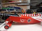 rc vliegtuig fokker dVII, Hobby en Vrije tijd, Modelbouw | Radiografisch | Vliegtuigen, Ophalen, Gebruikt