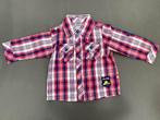 Rood hemd van Noppies maat 74, Kinderen en Baby's, Ophalen of Verzenden, Zo goed als nieuw, Overhemdje of Bloesje, Jongetje