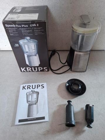 Mélangeur de cuisine Krups, Electroménager, Résiste au lave-vaisselle, Enlèvement ou Envoi, 1 vitesse, Moins de 1 litre