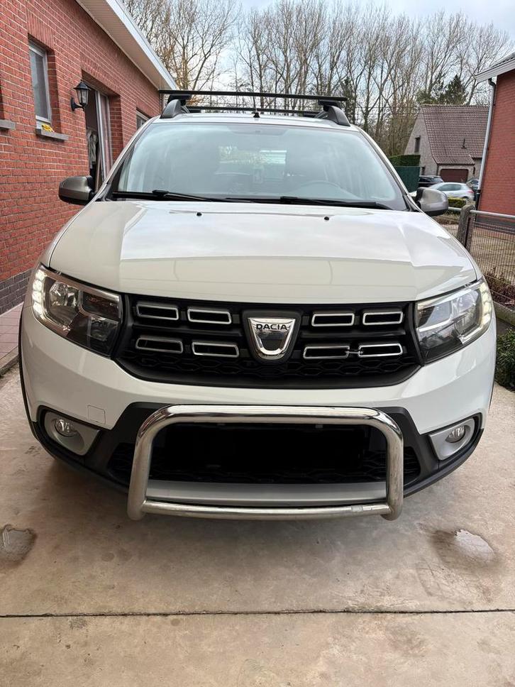 Dacia Sandero Stepway, Auto's, Dacia, Particulier, Sandero Stepway, Benzine, Euro 6, 5 deurs, Handgeschakeld, Wit, Ophalen