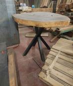 Tafel met eiken blad, Huis en Inrichting, Tafels | Eettafels, Ophalen of Verzenden