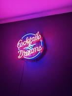 neon 'cocktails and dreams', Ophalen, Zo goed als nieuw, Lichtbak of (neon) lamp