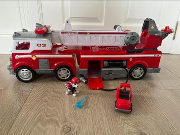 Paw patrol brandweerwagen groot beschikbaar voor biedingen