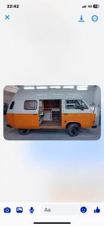 Oldtimer VW T3 nieuwe tweekleurige lak, Auto's, 4 deurs, Stof, Overige kleuren, Volkswagen