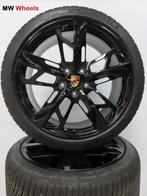 Originele Porsche Taycan 21 inch velgen Cross T winterbanden, Gebruikt, 265 mm, Banden en Velgen, Personenwagen