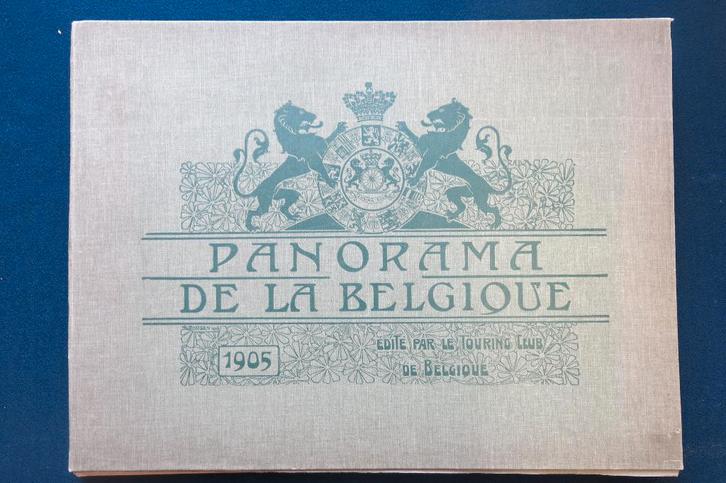 Portfolio ; Panorama de la Belgique ; Touring Club 1905, Livres, Art & Culture | Photographie & Design, Comme neuf, Photographie général