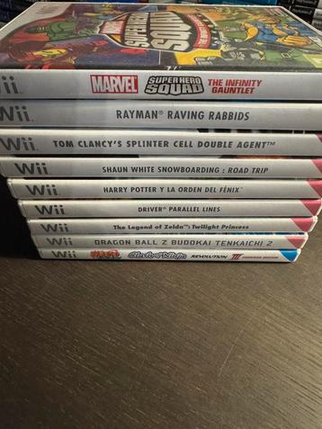 Wii games beschikbaar voor biedingen